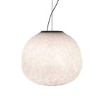 Angers Nantes Cholet Saumur Icones Artemide suspension Méteorite verre blanc 48 Pio & Tito Toso 7