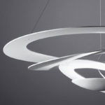 Angers Nantes Cholet Saumur Icones Artemide suspension Pirce aluminium Giancarlo Mattioli 10