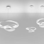 Angers Nantes Cholet Saumur Icones Artemide suspension Pirce aluminium Giancarlo Mattioli 12