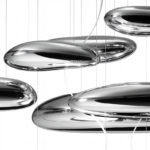 Angers Nantes Cholet Saumur Icones Artemide suspension plafonnier Mercury Chrome Galet Ross Lovegrove 0