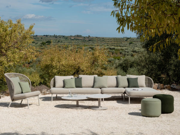 Angers Nantes Cholet Saumur Icones Canapé Vincent Sheppard Kodo mobilier exterieur outdoor lounge Studio Segers Cocoon Almond 4