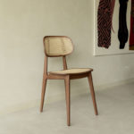 Angers Nantes Cholet Saumur Icones Chaise Vincent Sheppard Titus mobilier canage tobacco noyer