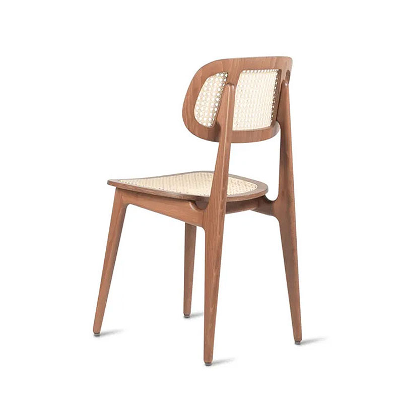 Angers Nantes Cholet Saumur Icones Chaise Vincent Sheppard Titus mobilier canage tobacco noyer 3