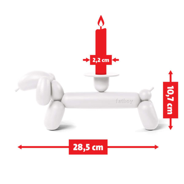 Angers Nantes Cholet Saumur Icones Fatboy Bougeoir can dog blanc white decoration design objet 3