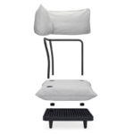 Angers Nantes Cholet Saumur Icones Fatboy Canapé Paletti modulaire  2 places mobilier outdoor exterieur Mist 2