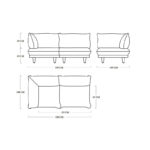 Angers Nantes Cholet Saumur Icones Fatboy Canapé Paletti modulaire  2 places mobilier outdoor exterieur Mist 5