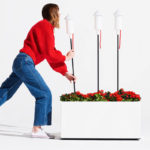 Angers Nantes Cholet Saumur Icones Fatboy Lampadaire Prêt a racket Batterie luminaire nomade fusée outdoor blanc rechargeable 7