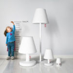 Angers Nantes Cholet Saumur Icones Fatboy Lampadaire outdoor table Edison The Giant Blanc 3