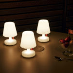 Angers Nantes Cholet Saumur Icones Fatboy Lampe Batterie chevet outdoor 3 table Edison The Mini Blanc rechargeable 3