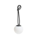 Angers Nantes Cholet Saumur Icones Fatboy Lampe Batterie nomade outdoor Bolleke Anthracite rechargeable suspension 