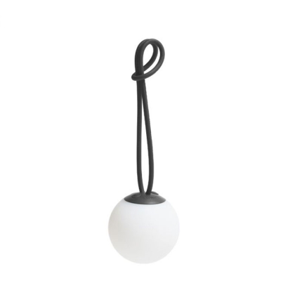 Angers Nantes Cholet Saumur Icones Fatboy Lampe Batterie nomade outdoor Bolleke Anthracite rechargeable suspension 