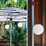 Angers Nantes Cholet Saumur Icones Fatboy Lampe Batterie nomade outdoor Bolleke Rouge rechargeable suspension 11