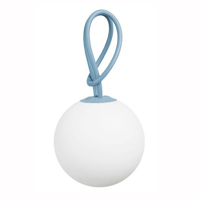 Angers Nantes Cholet Saumur Icones Fatboy Lampe Batterie nomade outdoor Bolleke bleu ciel rechargeable suspension 10