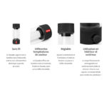 Angers Nantes Cholet Saumur Icones Fatboy Lampe Batterie nomade outdoor Tjoepke Anthracite rechargeable alex Bergman