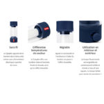 Angers Nantes Cholet Saumur Icones Fatboy Lampe Batterie nomade outdoor Tjoepke bleu rechargeable alex Bergman