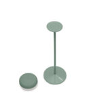 Angers Nantes Cholet Saumur Icones Fatboy Lampe a poser Cheerio Batterie nomade outdoor vert sauge rechargeable 6