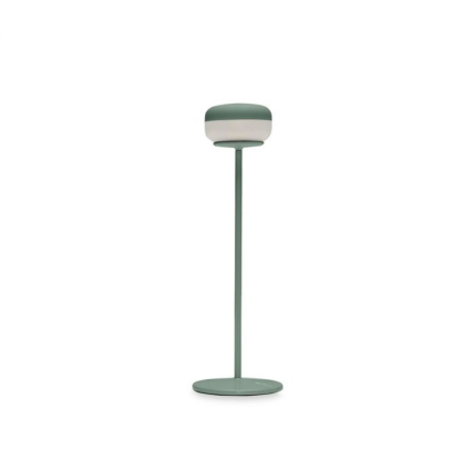 Angers Nantes Cholet Saumur Icones Fatboy Lampe a poser Cheerio Batterie nomade outdoor vert sauge rechargeable 7