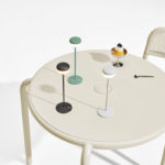 Angers Nantes Cholet Saumur Icones Fatboy Lampe a poser Cheerio Batterie nomade outdoor vert sauge rechargeable 9