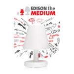 Angers Nantes Cholet Saumur Icones Fatboy Lampe bluethooth chevet outdoor table Edison The Medium Blanc rechargeable 4