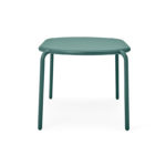 Angers Nantes Cholet Saumur Icones Fatboy Table de repas Toni 6 places mobilier outdoor vert pin exterieur 4