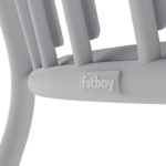 Angers Nantes Cholet Saumur Icones Fatboy chaise fred's mobilier outdoor Gris Argile exterieur empilable 2