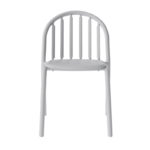Angers Nantes Cholet Saumur Icones Fatboy chaise fred's mobilier outdoor Gris Argile exterieur empilable 5