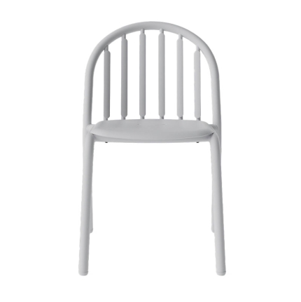 Angers Nantes Cholet Saumur Icones Fatboy chaise fred's mobilier outdoor Gris Argile exterieur empilable 5