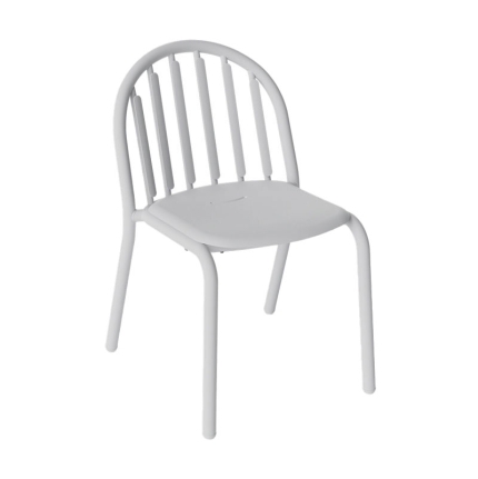 Angers Nantes Cholet Saumur Icones Fatboy chaise fred's mobilier outdoor Gris Argile exterieur empilable 8