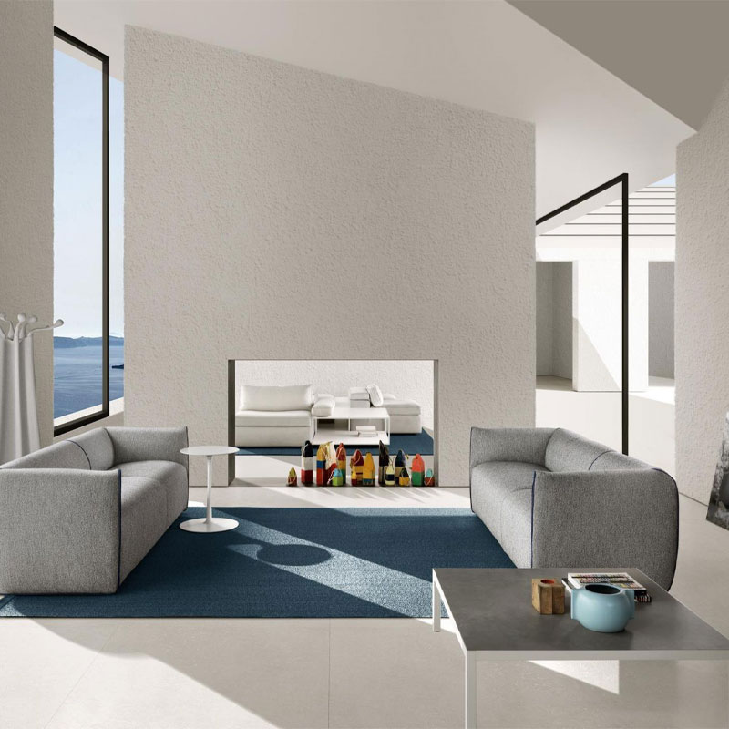 Angers Nantes Cholet Saumur Icones Fauteuil Mia Mdf Italia Bleu gris Francesco Bettoni 1