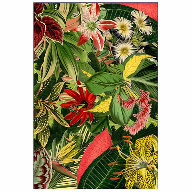 Angers Nantes Cholet Saumur Icones Moooï Tapis Herbarium of Extinct Plants Square Marcel Wanders Carpet Vegetal