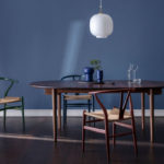 Angers Nantes Cholet Saumur Icones Chaise Fauteuil Carl Hansen CH24 Soft Bleu Wishbone Scandinave Hans J Wegner 12