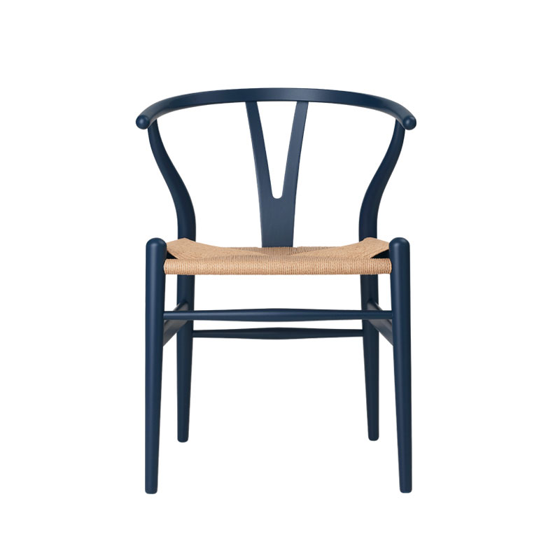 Angers Nantes Cholet Saumur Icones Chaise Fauteuil Carl Hansen CH24 Soft Bleu Wishbone Scandinave Hans J Wegner 15