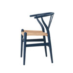 Angers Nantes Cholet Saumur Icones Chaise Fauteuil Carl Hansen CH24 Soft Bleu Wishbone Scandinave Hans J Wegner 16