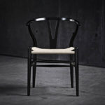 Angers Nantes Cholet Saumur Icones Chaise Fauteuil Carl Hansen CH24 Soft noir Wishbone Scandinave Hans J Wegner 1