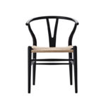 Angers Nantes Cholet Saumur Icones Chaise Fauteuil Carl Hansen CH24 Soft noir Wishbone Scandinave Hans J Wegner 2
