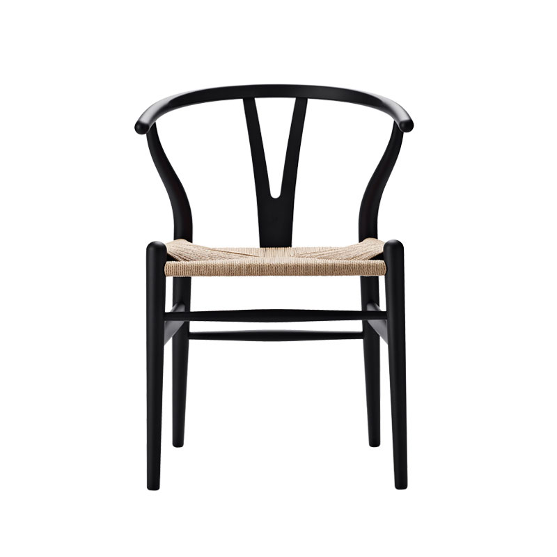 Angers Nantes Cholet Saumur Icones Chaise Fauteuil Carl Hansen CH24 Soft noir Wishbone Scandinave Hans J Wegner 2