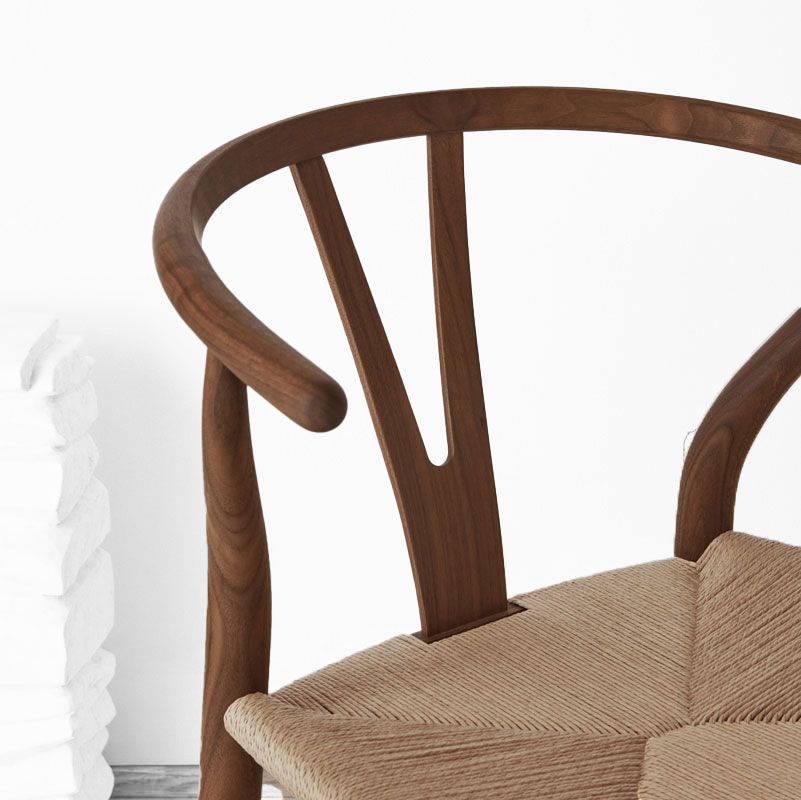 Angers Nantes Cholet Saumur Icones Chaise Fauteuil Carl Hansen CH24 savon Noyer mobilier Wishbone Scandinave Hans J Wegner 1