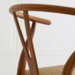 Angers Nantes Cholet Saumur Icones Chaise Fauteuil Carl Hansen CH24 savon Noyer mobilier Wishbone Scandinave Hans J Wegner 3