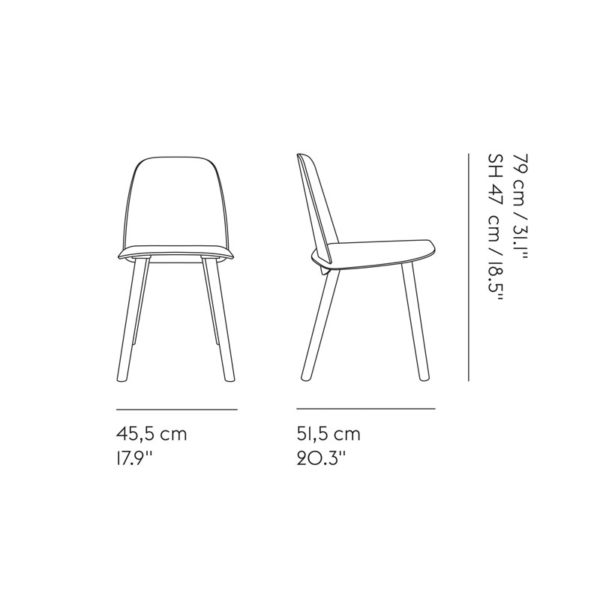 Angers Nantes Cholet Saumur Icones Chaise Nerd Muuto mobilier Scandinave bois chêne David Geckeler8