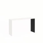 Angers Nantes Cholet Saumur Icones Console Glas Italia Sio2 Bridge Verre Trempé Noir Blanc Piero Lissoni