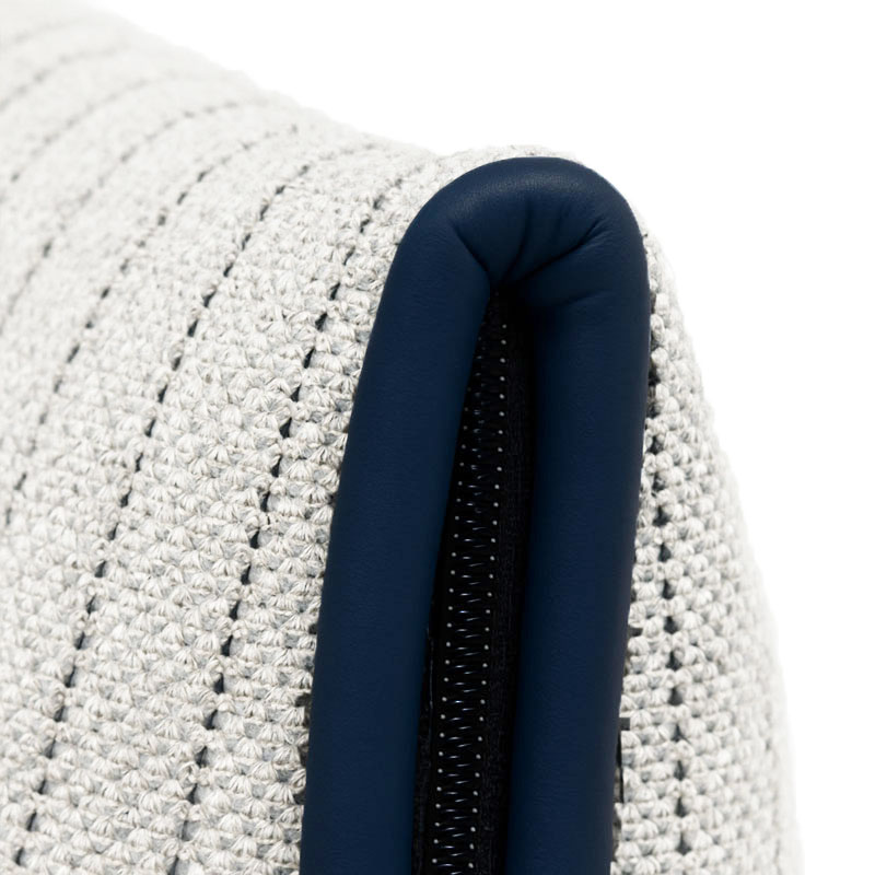 Angers Nantes Cholet Saumur Icones Fauteuil Mia Mdf Italia Bleu gris Francesco Bettoni 1.2