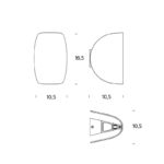 Angers Nantes Cholet Saumur Icones Fontana Arte Applique Io aluminium orientable blanc luminaire design Claesson Koivisto Rune 3