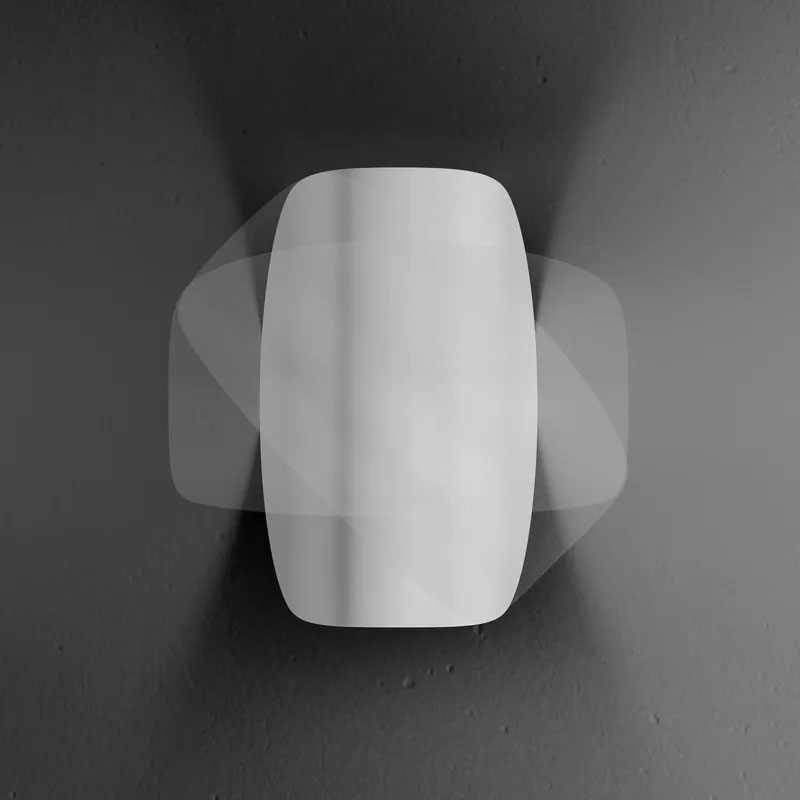 Angers Nantes Cholet Saumur Icones Fontana Arte Applique Io aluminium orientable blanc luminaire design Claesson Koivisto Rune 6