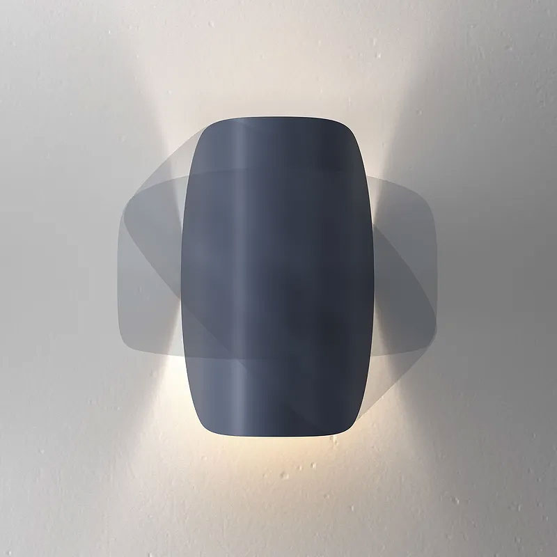 Angers Nantes Cholet Saumur Icones Fontana Arte Applique Io aluminium orientable gris luminaire design Claesson Koivisto Rune 5