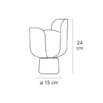 Angers Nantes Cholet Saumur Icones Fontana Arte Lame a poser Blom Blanc Fleur luminaire design Andreas Engesvik 4