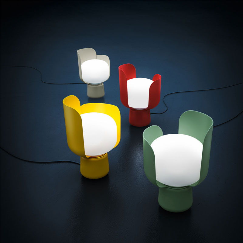 Angers Nantes Cholet Saumur Icones Fontana Arte Lame a poser Blom Blanc Fleur luminaire design Andreas Engesvik 6