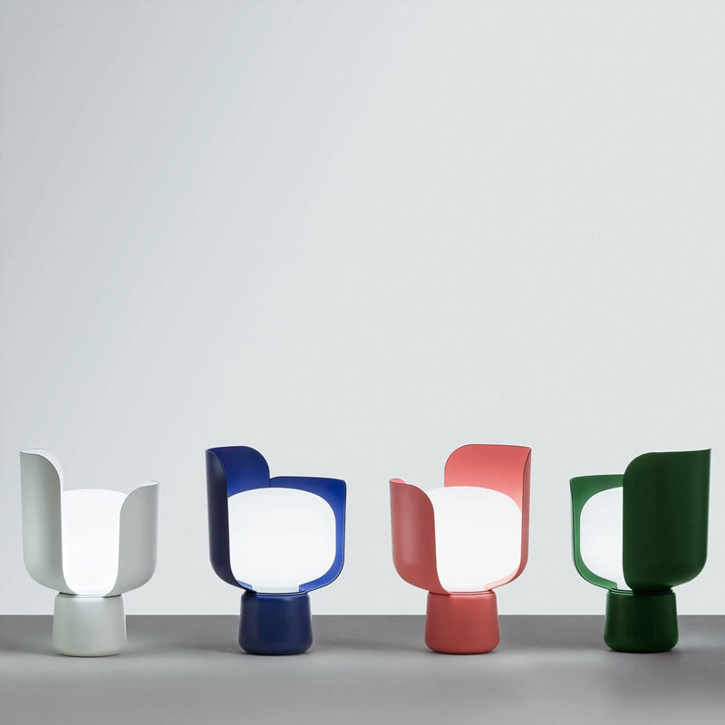 Angers Nantes Cholet Saumur Icones Fontana Arte Lame a poser Blom Blanc Fleur luminaire design Andreas Engesvik 9