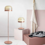 Angers Nantes Cholet Saumur Icones Fontana Arte Lame a poser Equator Cuivre Verre luminaire design Gabriele Oscar Buratti 7