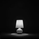Angers Nantes Cholet Saumur Icones Fontana Arte Lame a poser Fontana verre blanc opalin luminaire design Max Ingrand 10