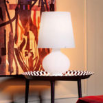 Angers Nantes Cholet Saumur Icones Fontana Arte Lame a poser Fontana verre blanc opalin luminaire design Max Ingrand 4
